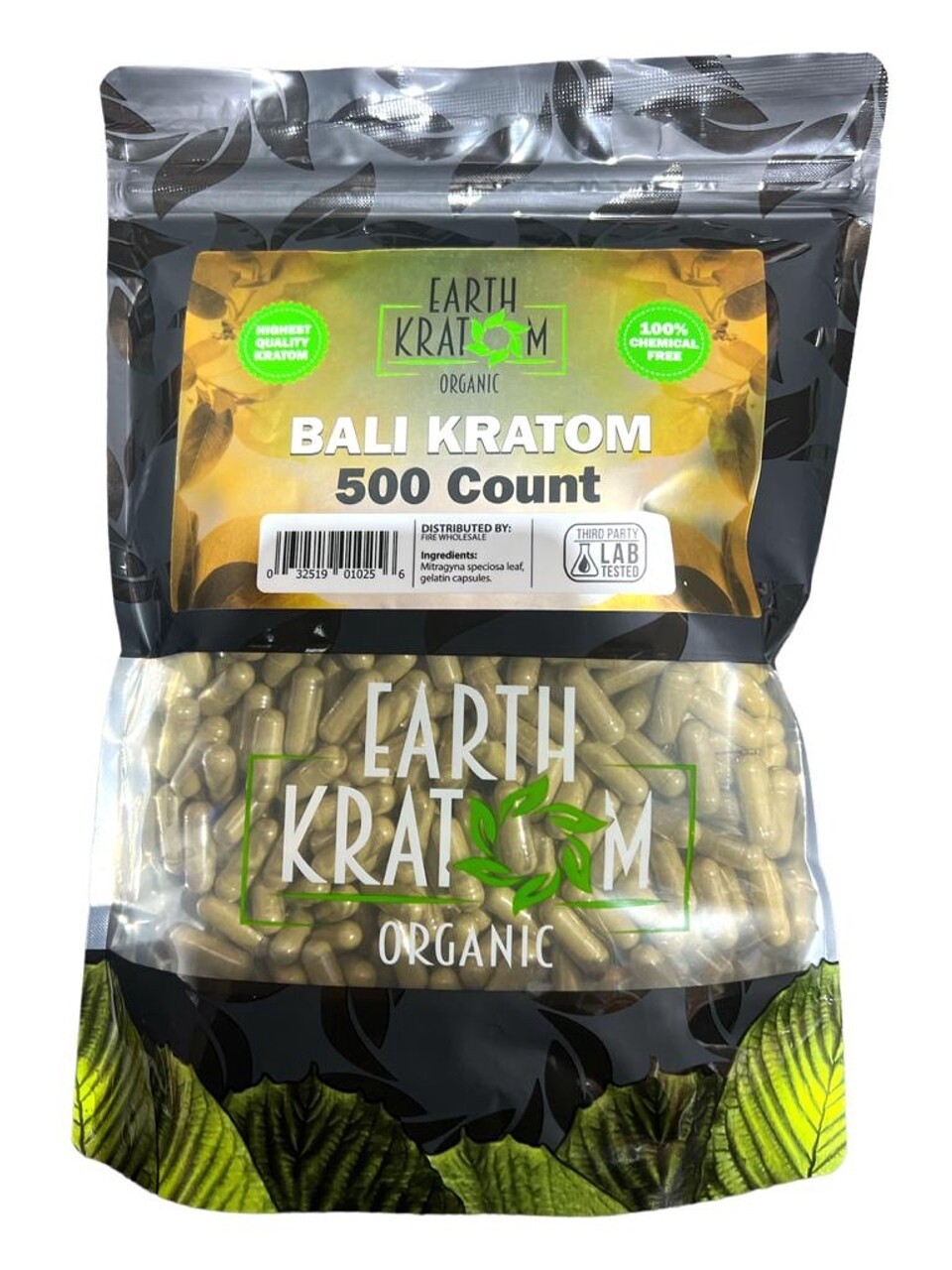 EARTH KRATOM 500 CAPS