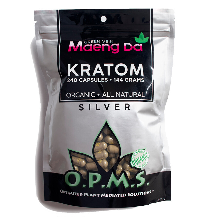 OPMS SILVER 240 CAPS, FLAVOR: MAENG DA