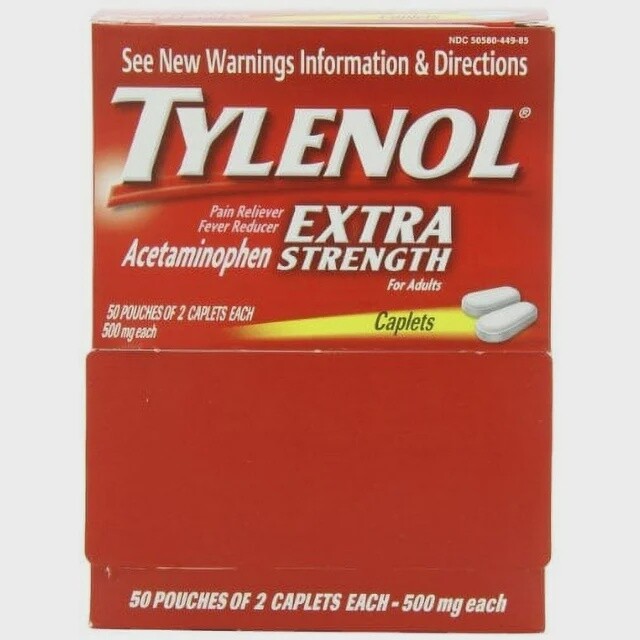 TYLENOL EXTRA STRENGHT 25PK