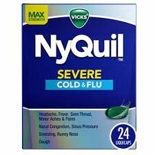 NYQUILL SEVERE COLD &amp; FLU 32PK