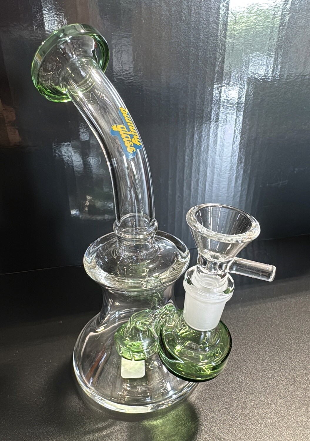 WATER PIPE BUMMY 6.5" GREEN MNTA21GR