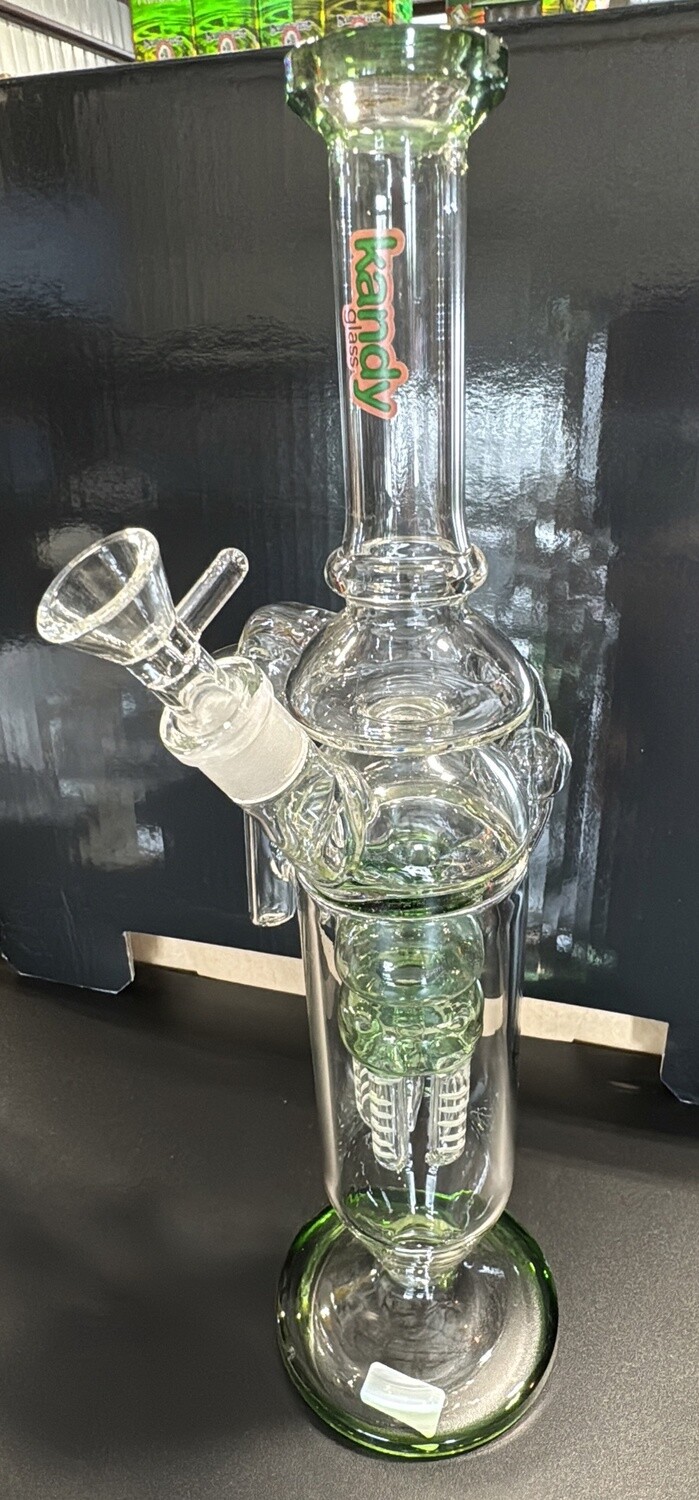 WATER PIPE KANDY 14&quot; GREEN MNJC016GR