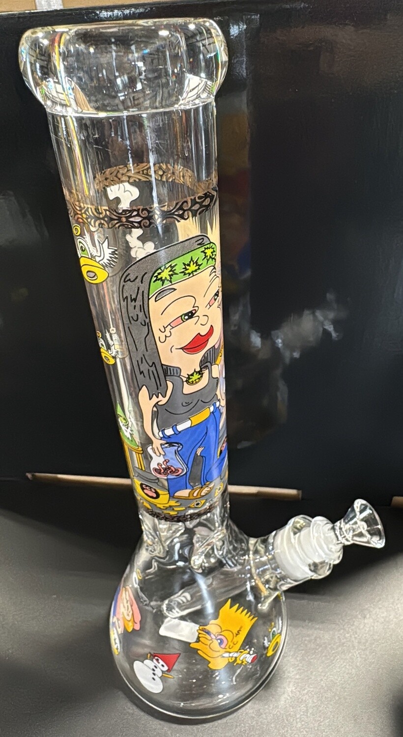 WATER PIKE 14&quot; BEAKER BASE THE SIMPSONS MNWPFS 12-B