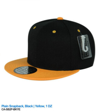 CAP PLAIN SNAPBACK 2 COLORS MIX COLORS