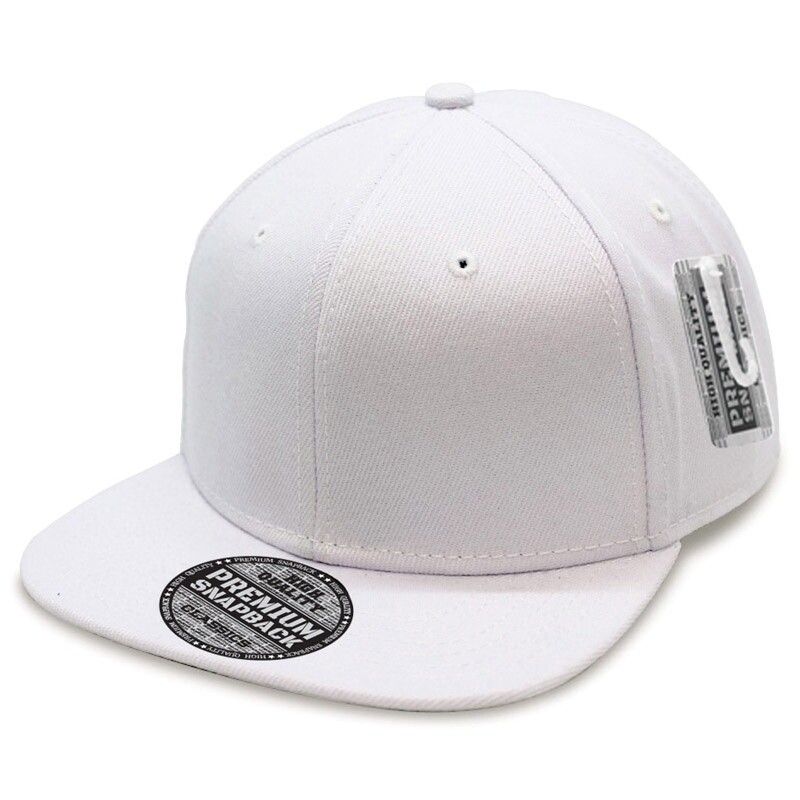 CAP PLAIN SNAPBACK MIX COLOR, COLOR: WHITE