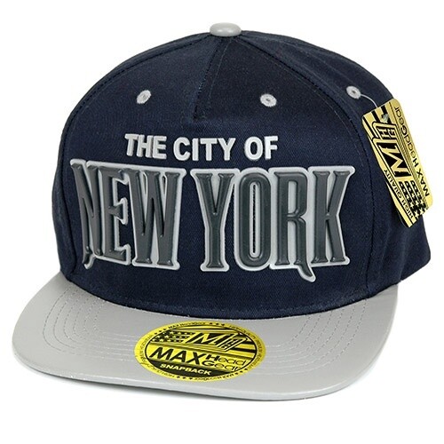 CAP SNAPBACK (WRITING/SHAPES), COLOR: NY