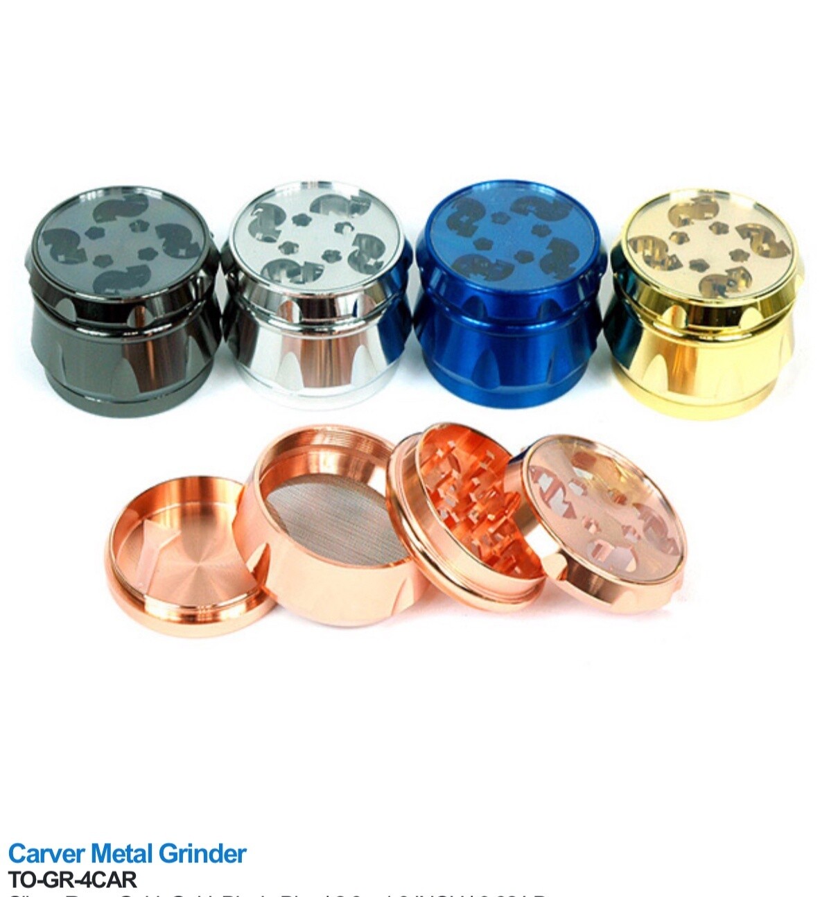 GRINDER CARVER SINGLE MIX COLOR