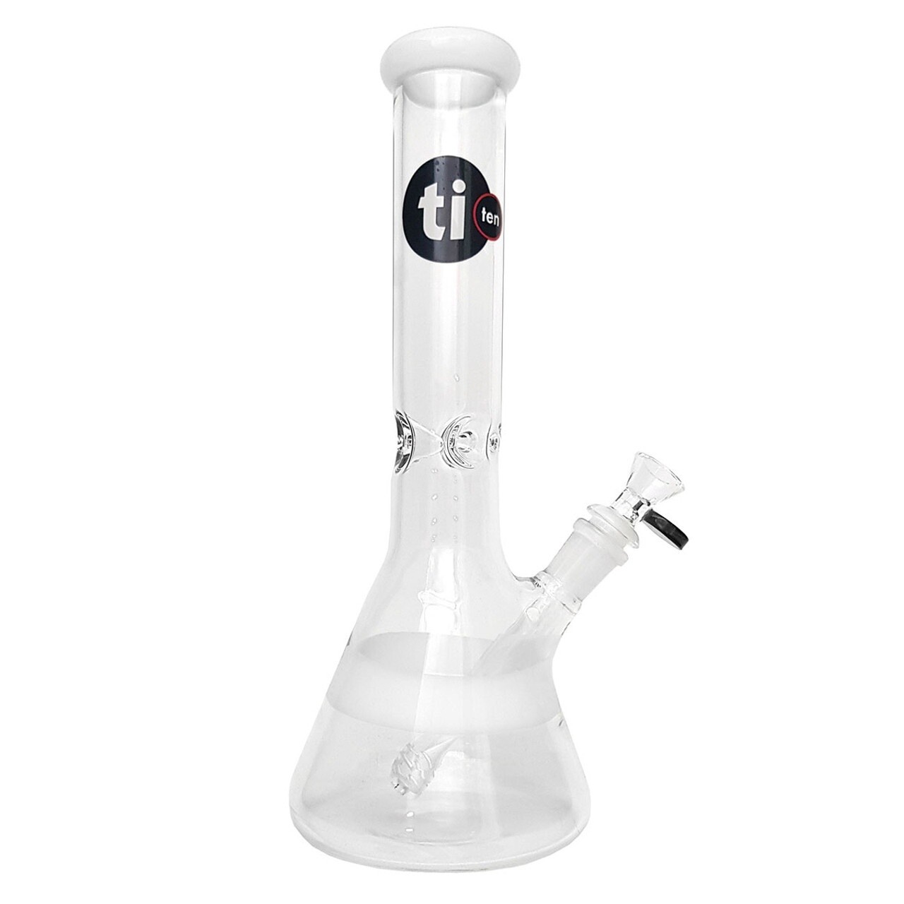 WATER PIPE TI-TEN 12&quot; BREAKER BASE WHITE