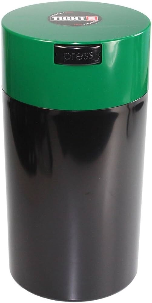 TIGHT VAC PLASTIC JAR 10&quot; MIX COLORS