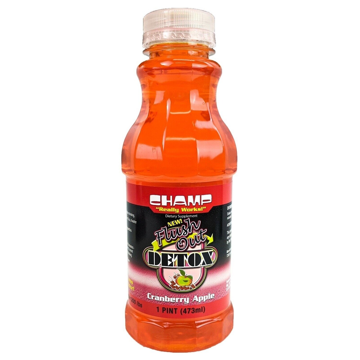 CHAMPS DETOX MULTIPLE FLAVORS, FLAVOR: CRANBERRY APPLE