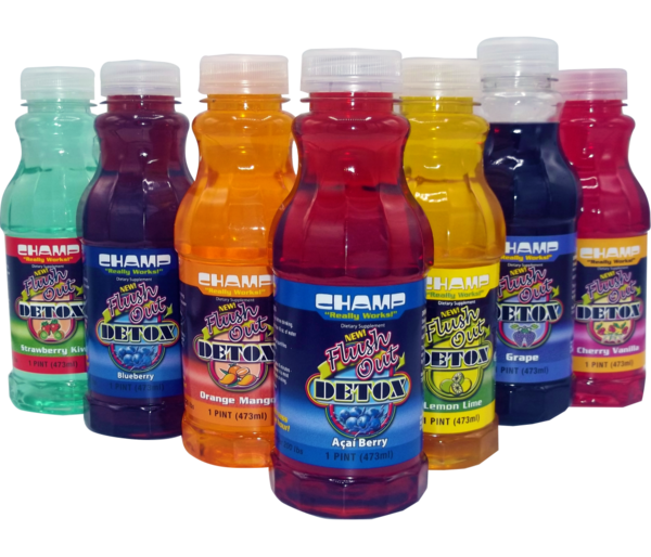 CHAMPS DETOX MULTIPLE FLAVORS