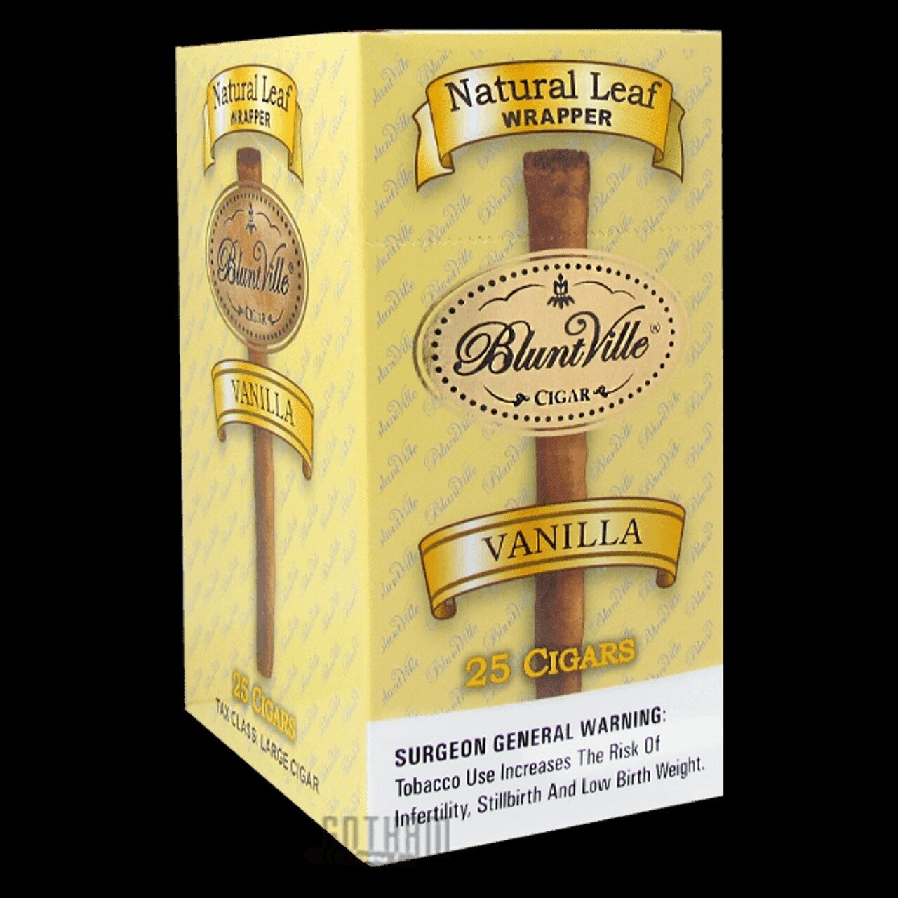 BLUNTVILLE NATURAL LEAF WRAPPERS, FLAVOR: GOLD