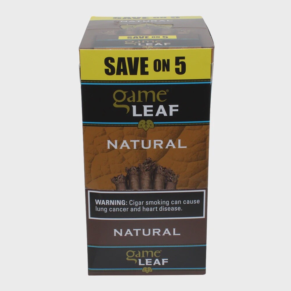 GAME LEAF NATURAL 5PK $3.79