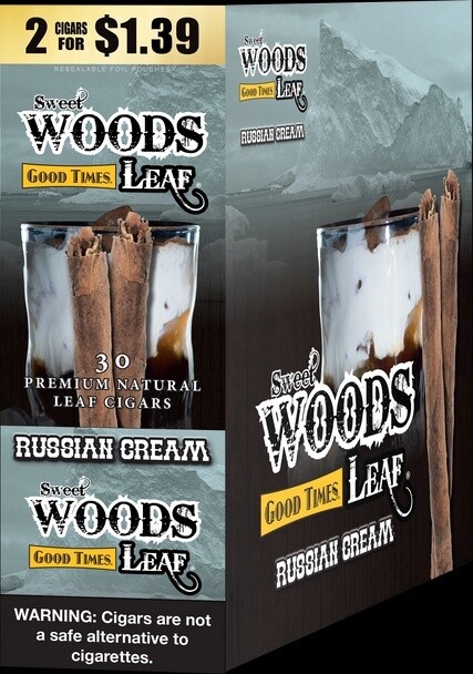 WOODS LEAF RUSSIAN CREAM 2pk