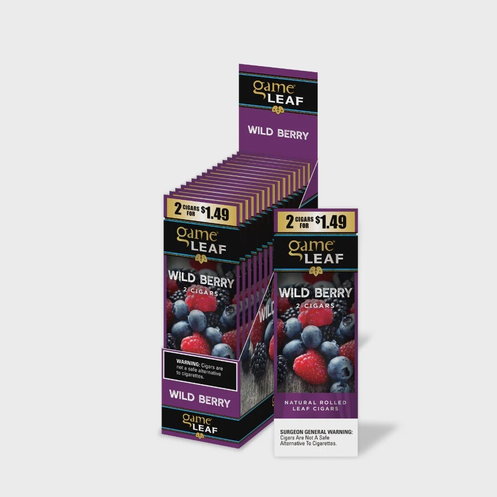 GAME LEAF WILD BERRY 2 FOR $1.49