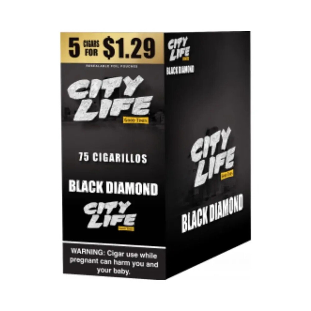 CITYLIFE CIGARILLOS MIX FLAVORS 5 FOR $1.29