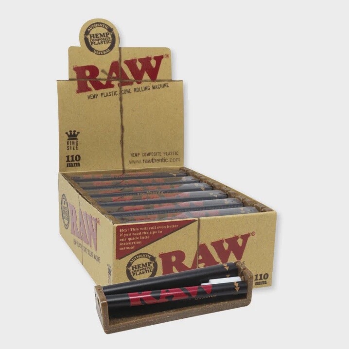 RAW PLASTIC CONE ROLLER 110MM