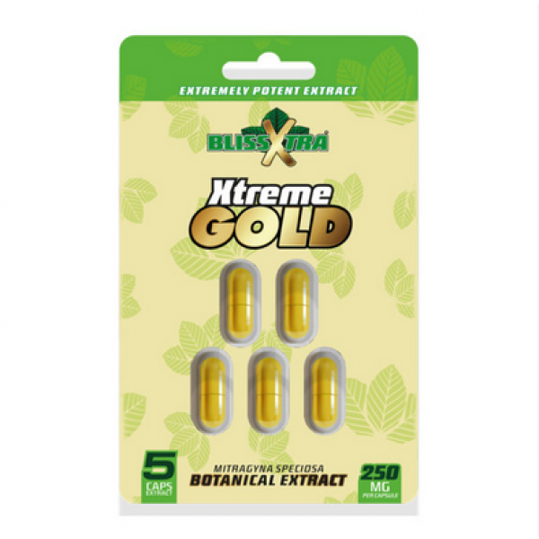 KRATOM BLISS GOLD 5 CAPS