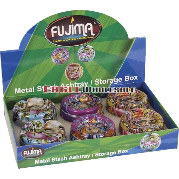ASHTRAY FUJIMA METAL 6CT