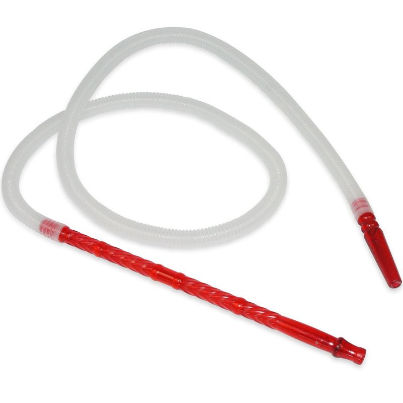 ELITE DISPOSABLE HOOKAH HOSE MULTIPLE COLORS, COLOR: RED