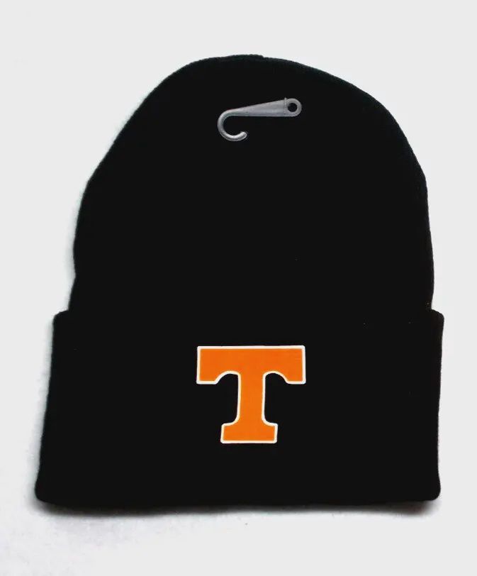 BEANIE HAT TENNESSEE BLACK (1DOZEN)