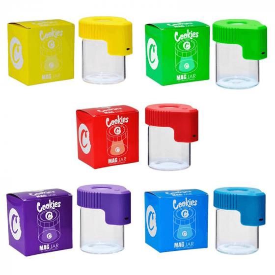 COOKIES MAGNIFYING JAR W/LED &amp; USB CHARGER