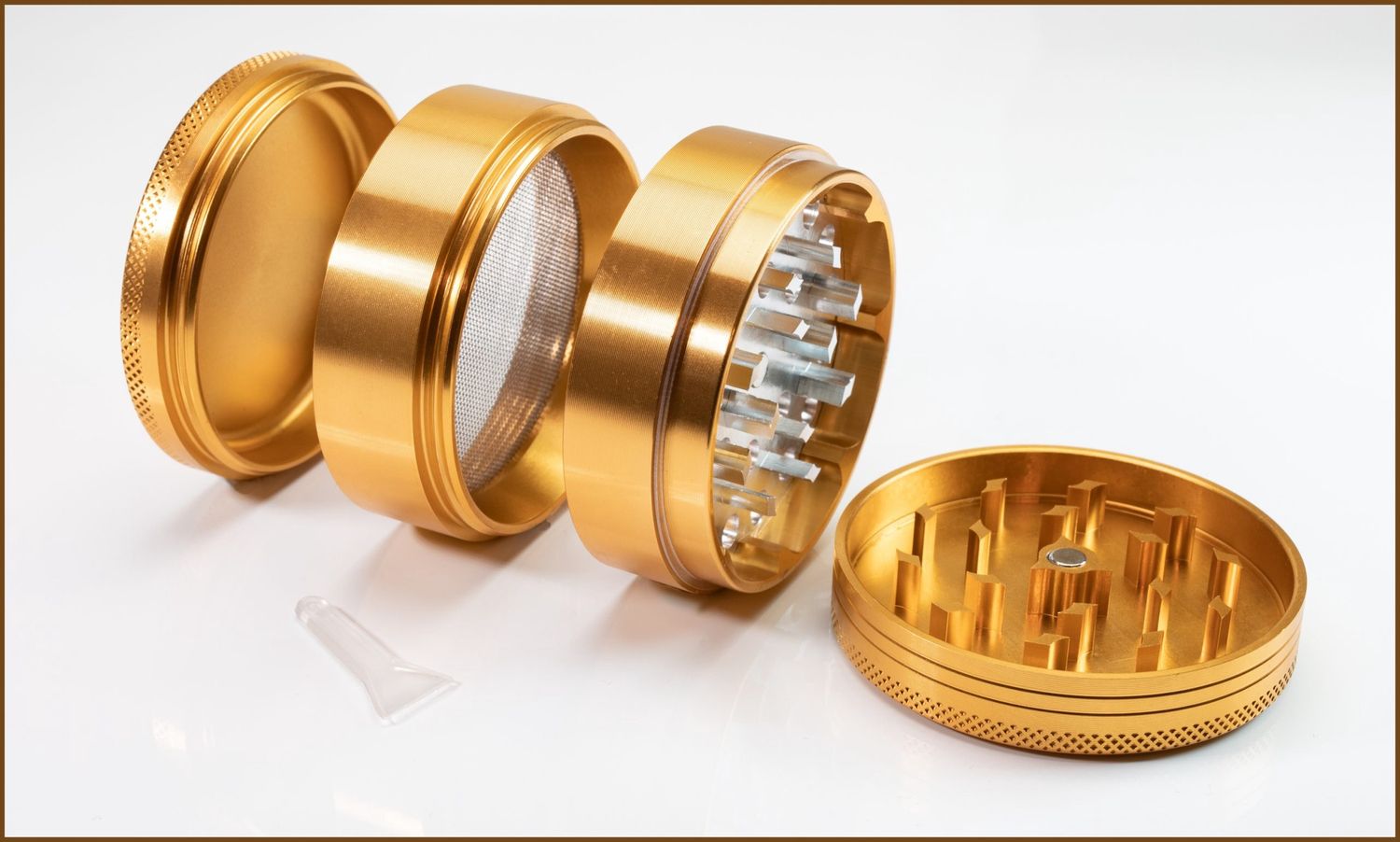 GRINDER METAL GOLD/COPPER