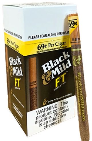 BLACK &amp; MILD FT SINGLE 30CT 69C