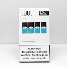 JUUL PODS 5% MENTHOL 4PK 8CT