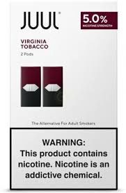 JUUL PODS 5% VIRGINIA TOBACCO 2PK 8CT