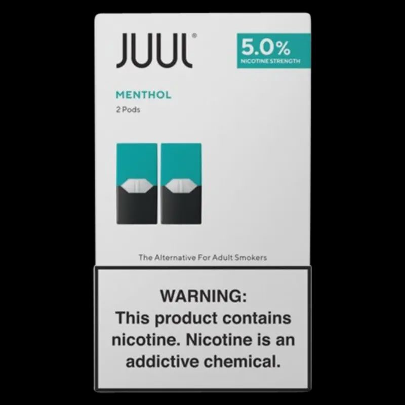 JUUL PODS 5% MENTHOL 2PK 8CT