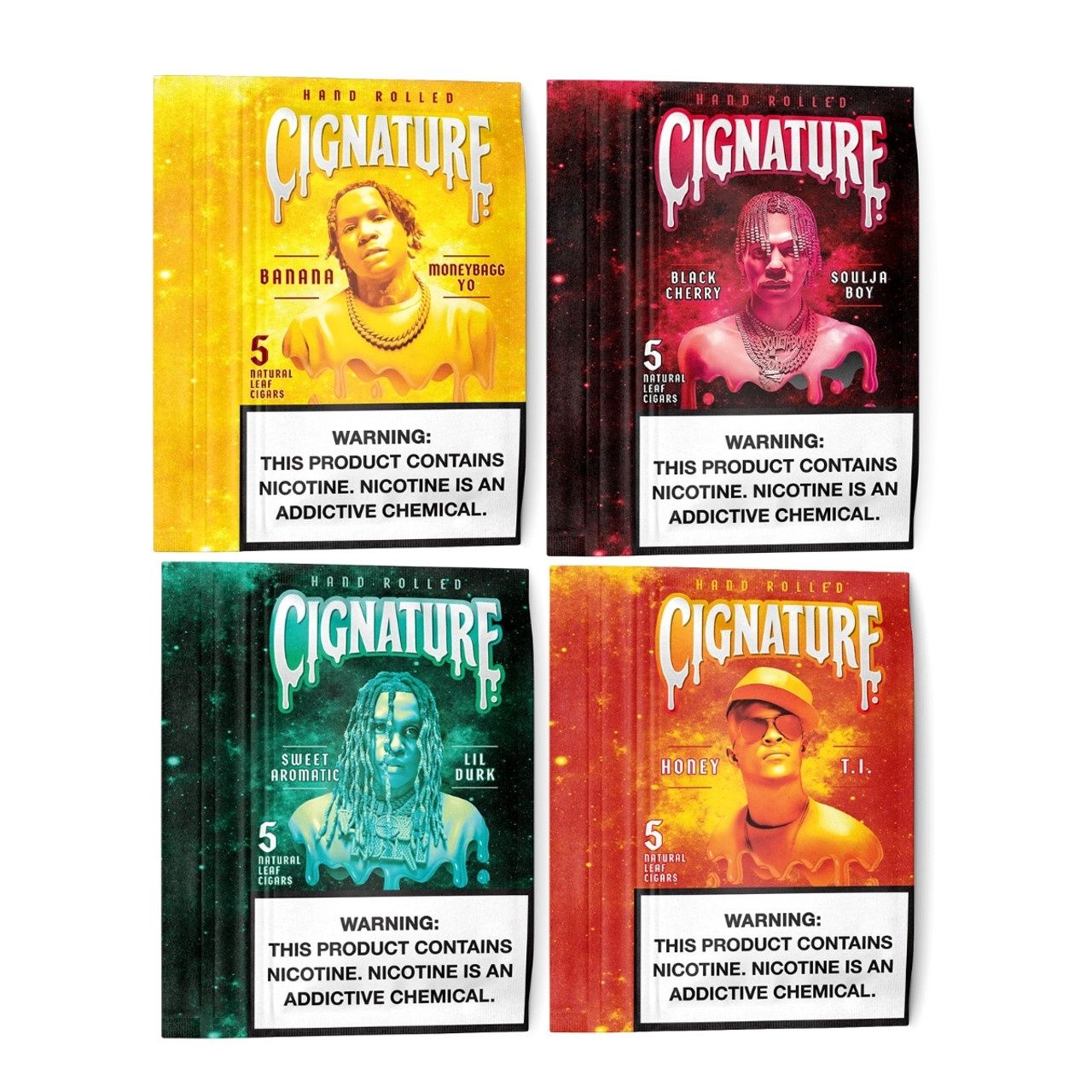 CIGNATURE HAND ROLLED 5PK 8CT