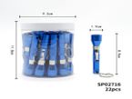 FLASH LIGHT METAL PIPE JAR (22PCS)