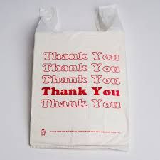 THANK YOU PLASTIC BAGS SMALL