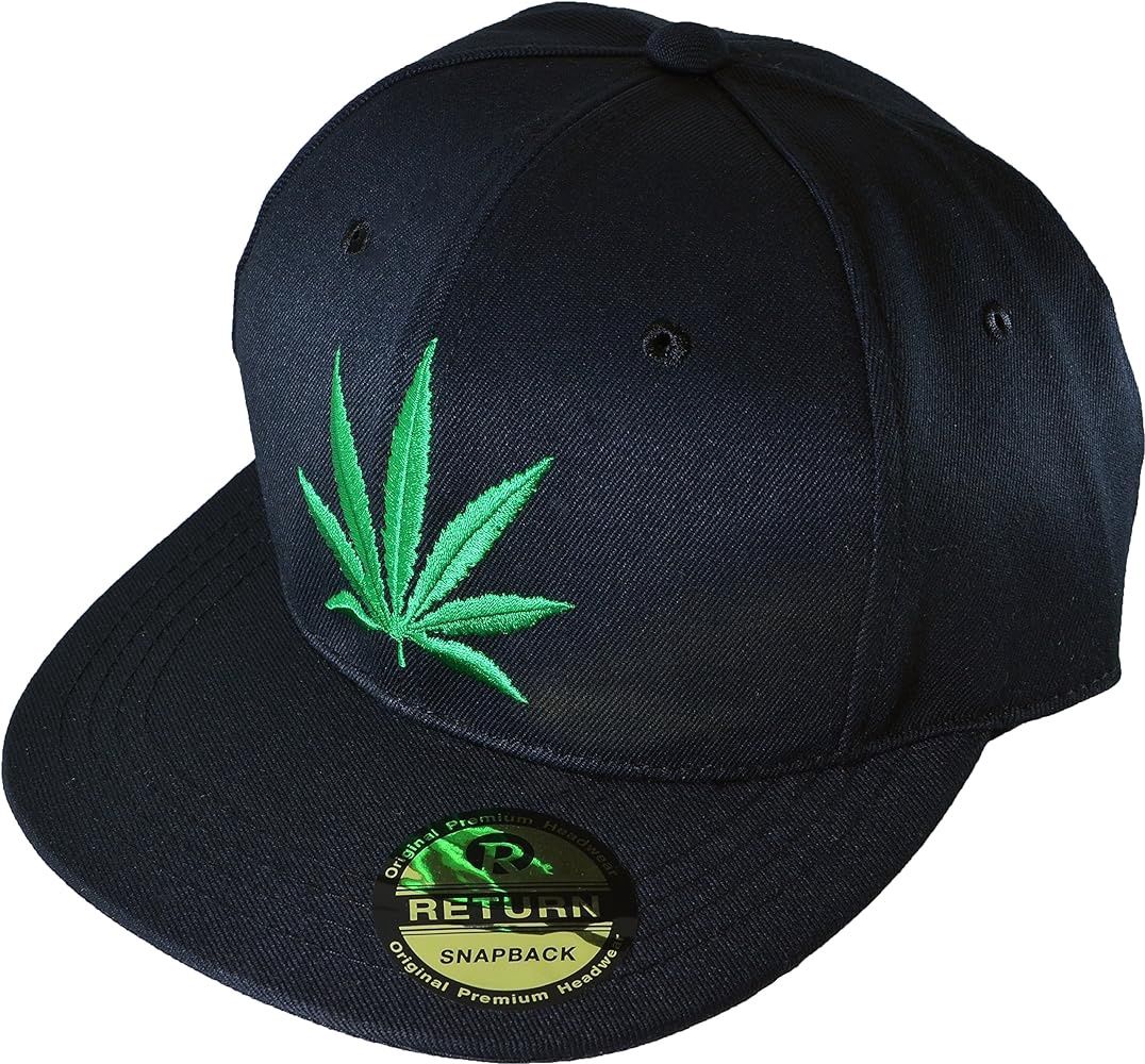 LEAF EMBROIDED HAT