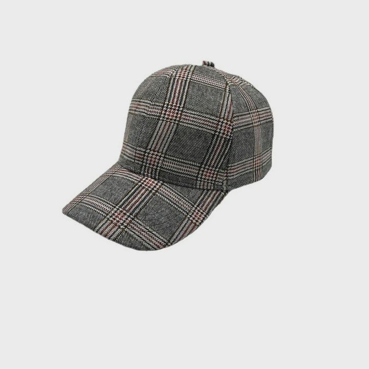 RETRO CHECKERED BASEBALL HAT