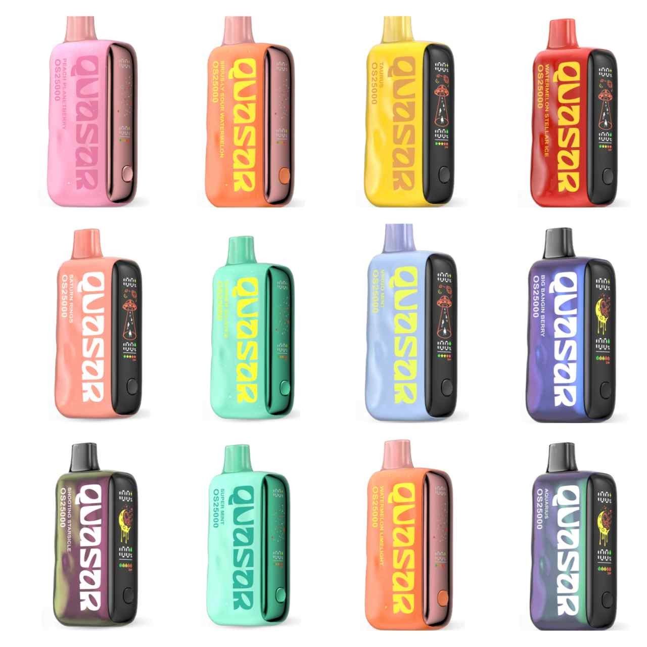 QUASAR 0S 25K PUFF MIX FLAVORS