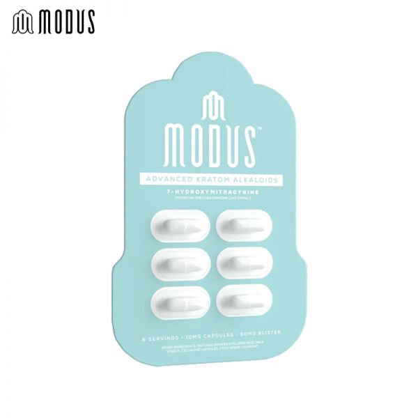 MODUS KRATOM CAPSULES 10PK/6CT 60MG
