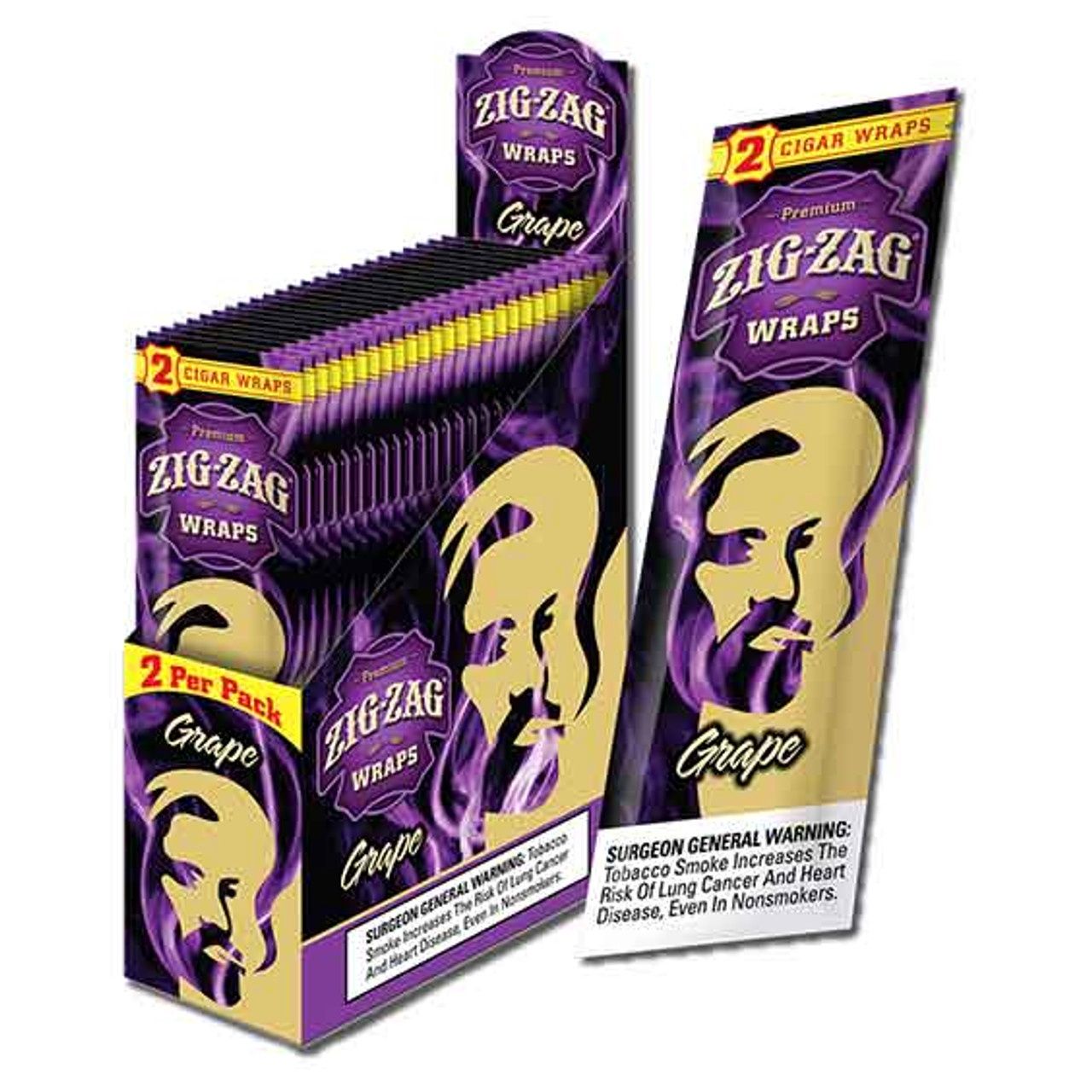 ZIGZAG WRAPS 2 CIGAR WRAPS