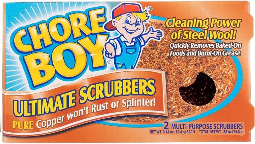 CHORE BOY COOPER SCRUBBERS