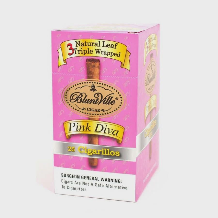 BLUNTVILLE PINK DIVA 25CT CIGARILLOS