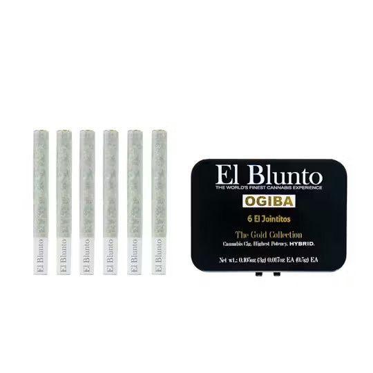 MM EL BLUNTO UNINFUSED THC-A PREROLLS 6CT