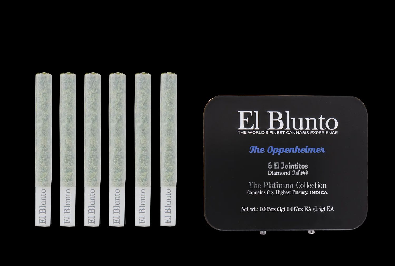 EMM EL BLUNTO INFUSED THC-A PREROLLS 6CT