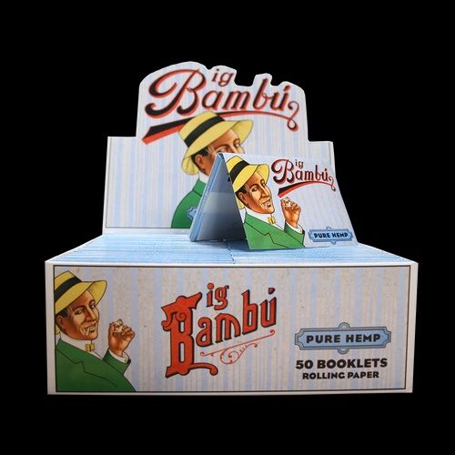 BIG BAMBU PURE HEMP ROLLING PAPER 50CT