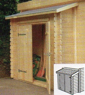 Armoire adossée traitée autoclave
