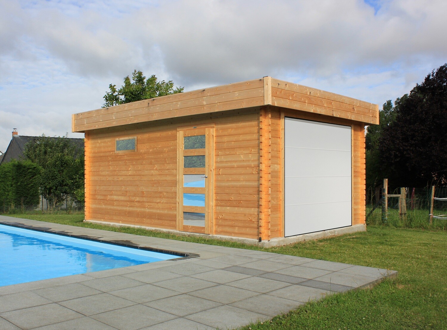 Garage  Moderne porte sectionale