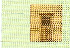 Parois avant porte simple S7733