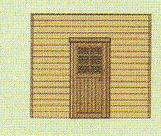 Parois avant porte simple S7736