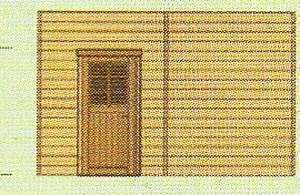 Parois avant porte simple S7741