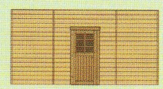 Parois avant porte simple S7747